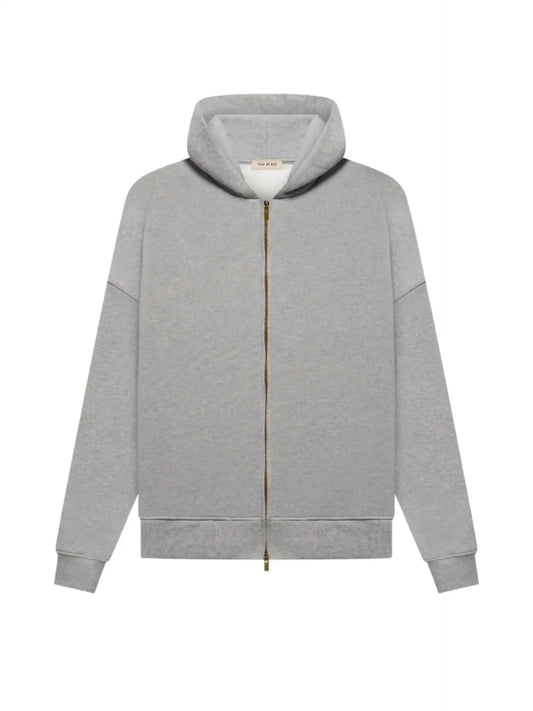 ESSENTIALS Fear Of God Fleece Zip Hoodie