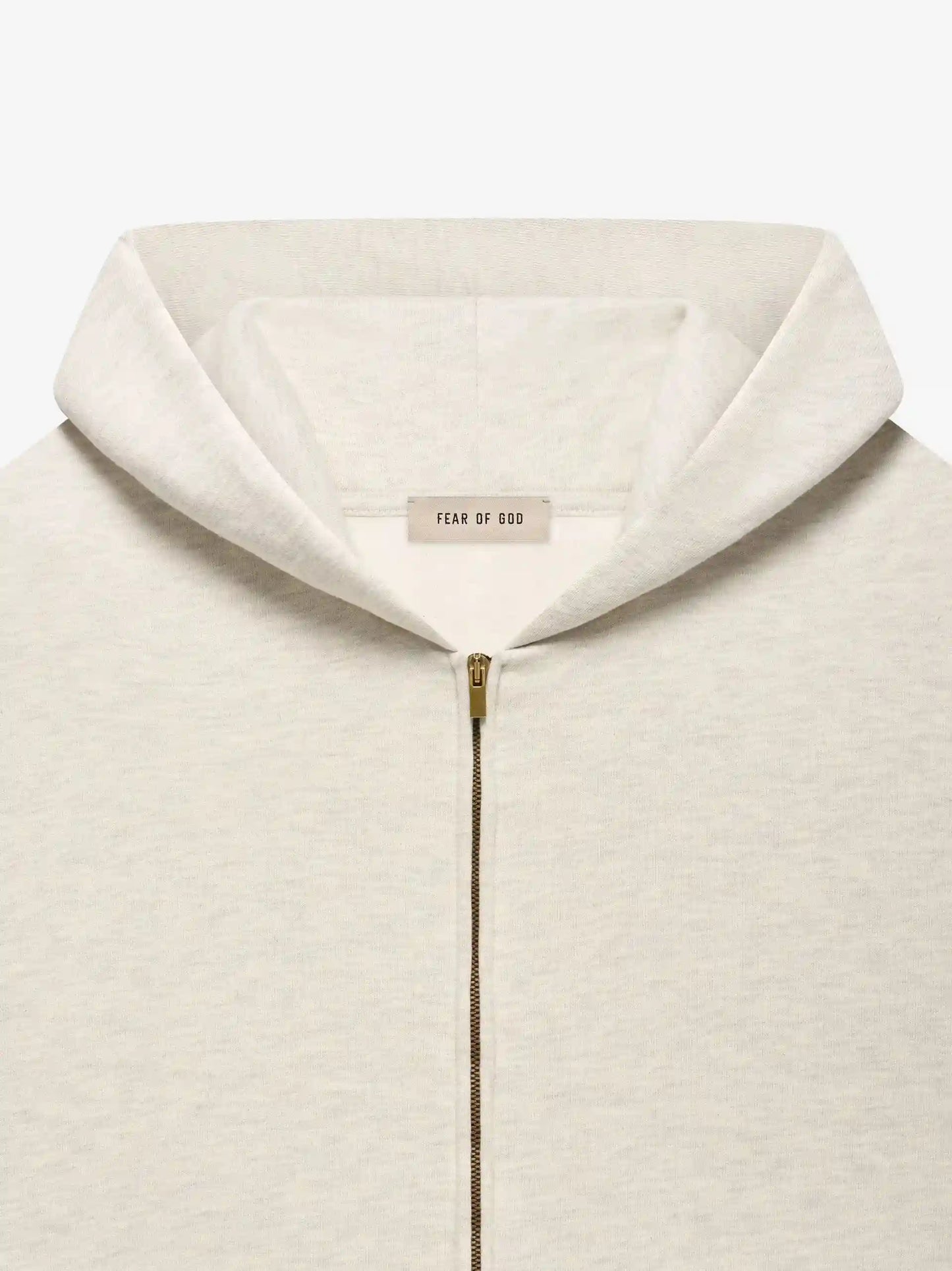 Essentials Fear Of God Fleece Zip Hoodie